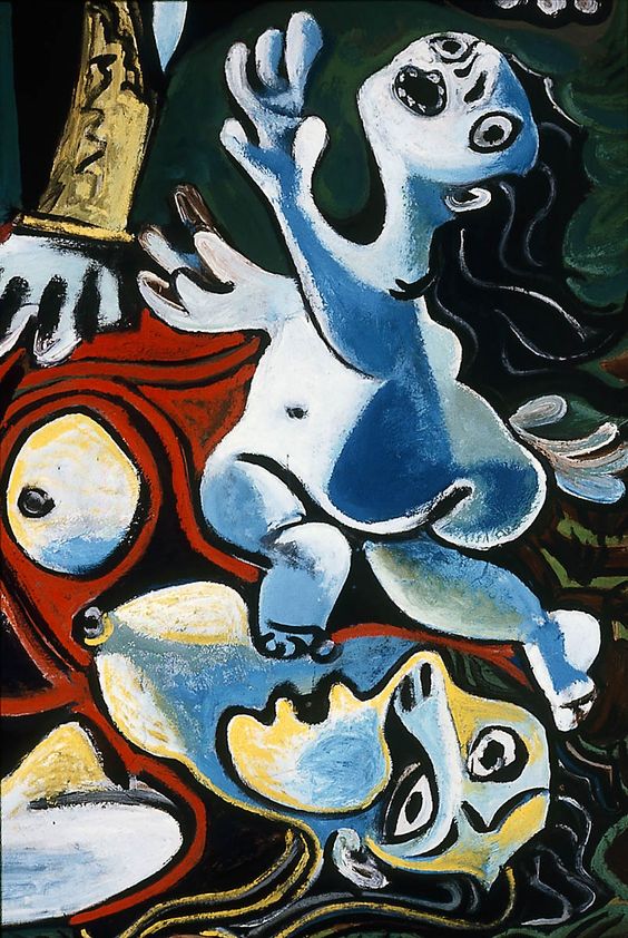 Pablo Picasso - El Rapto de la Sabina (Detalle), 1963